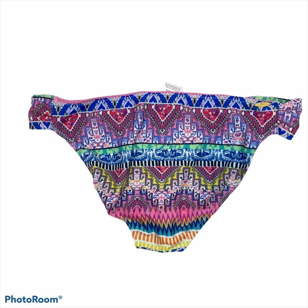 Jessica Simpson Multicolored Bikini Bottom Large - Picture 5 of 8